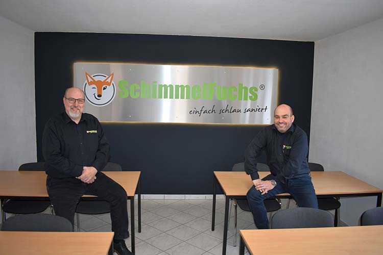 Schulungsraum der SchimmelFuchs Abdichtungstechnik in Gückingen
