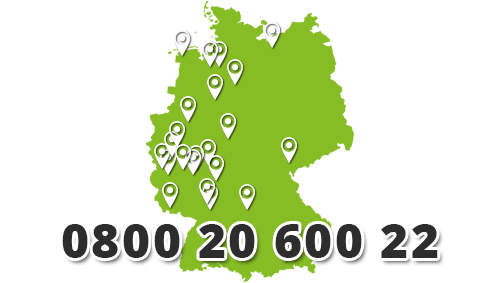 Siegel: Bundesweit vor Ort