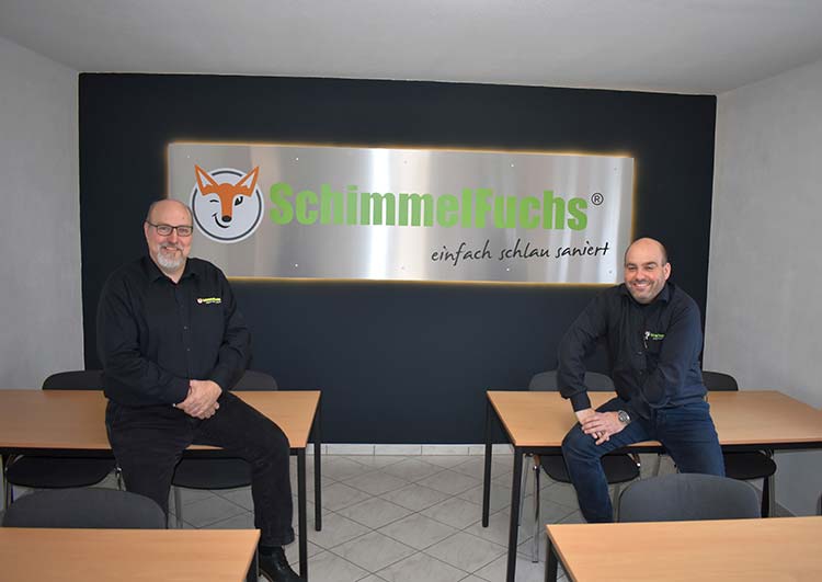 Schulungsraum der SchimmelFuchs Abdichtungstechnik in Gückingen